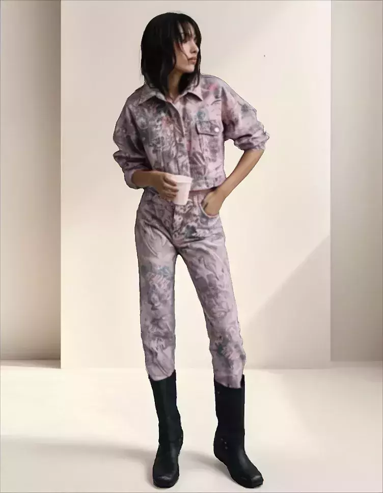 Pantalon St Marie Dalia Fantasy