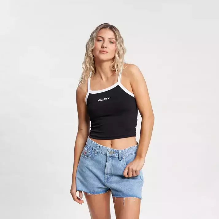 MUSCULOSA NEGRA RUSTY GLIMMER