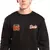 BUZO NEGRO RUSTY SEVEN CREW - tienda online