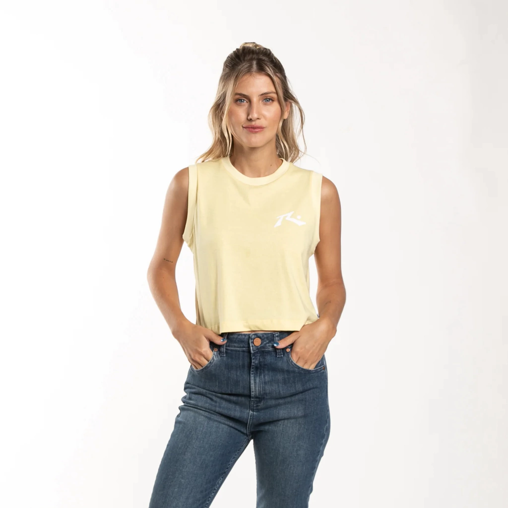 MUSCULOSA RUSTY COMPETITION LIGHT YELLOW