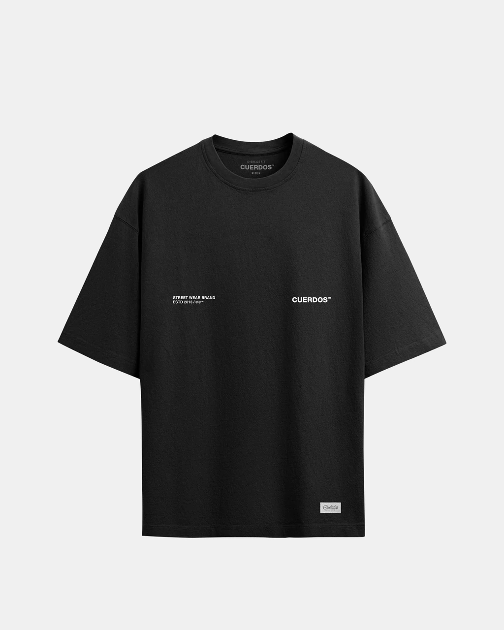 REMERA NATIVE OVERSIZE NEGRO