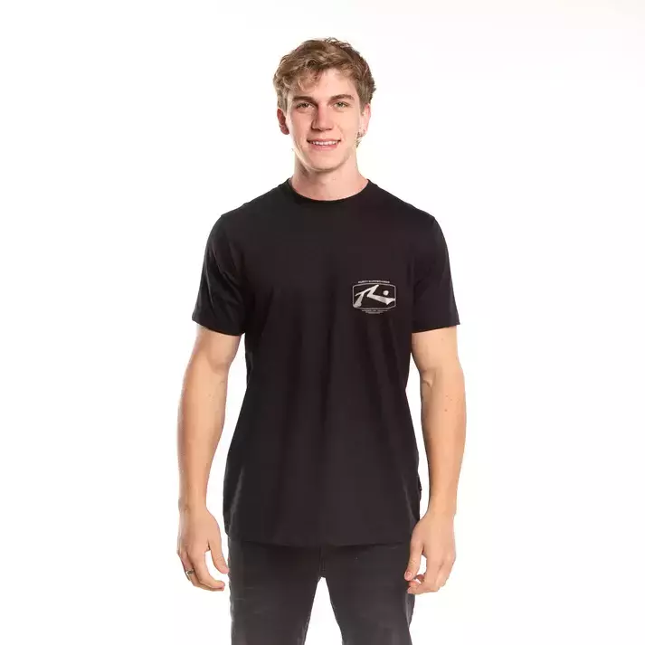 REMERA NEGRA RUSTY ADVOCATE
