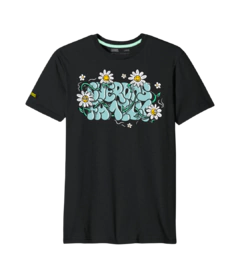 REMERA CUERDOS SPRING NEGRO