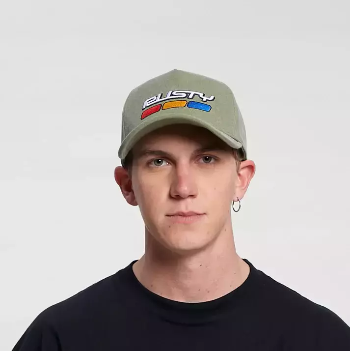GORRA RUSTY SUBDIVISION VERDE