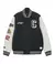 CAMPERA UNIVERSITARIA CUERDOS TOKEN VARSITI NEGRO