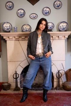 Imagen de JACKET YORK ESPIGADA REVERSIBLE