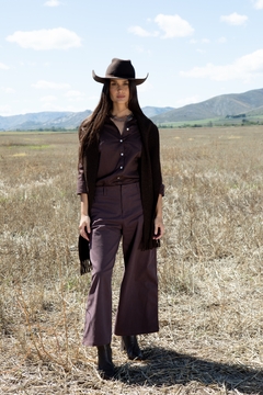 CAMISA VOILE MERLOT BOURBON - comprar online