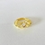 ANEL VAZADO FOLHEADO A OURO 739963 - comprar online