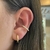 PIERCING FAKE DE ZIRCONIA FOLHEADO A OURO 739967 - comprar online