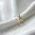 PIERCING FAKE CLASSIC FOLHEADO A OURO 739966
