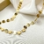 COLAR MOEDAS FOLHEADO A OURO 739759 na internet