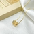 COLAR CILINDRO COM ZIRCONIAS FOLHEADO A OURO 739885
