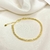 PULSEIRA MALHA FOLHEADA A OURO 739657 na internet