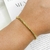 PULSEIRA MALHA FOLHEADA A OURO 739657