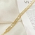 PULSEIRA RIVIERA FOLHEADA A OURO 739883 na internet
