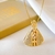 COLAR NOSSA SENHORA APARECIDA FOLHEADO A OURO 739892 na internet