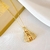 COLAR NOSSA SENHORA APARECIDA FOLHEADO A OURO 739892