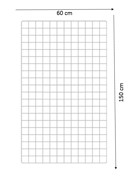 Ref.176-Tela aramada 0,60x1,50 m