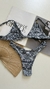 CONJUNTO ESTAMPADO | top nó - calcinha aviador - comprar online