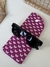 PORTA ÓCULOS TECIDO - Borboleta rosa - comprar online