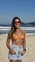 CONJUNTO CAPRI LARANJA | Top nó e calcinha aviador na internet