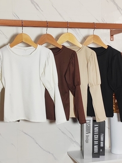 Blusa manga longa Paris