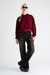 BUZO CROP RAYADO