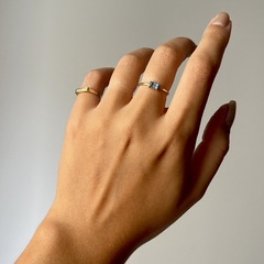 Anel topázio SKY ouro amarelo - comprar online