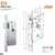 FECHADURA STAM WC 824/11 ESP INOX 40MM CÓDIGO 206 - SOS Chaveiro - A Casa das fechaduras em Passo Fundo