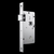 FECHADURA STAM WC 824/03 ESP INOX 40MM - comprar online