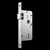 FECHADURA STAM INT 1810/09 ESP INOX 40MM na internet