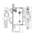 FECHADURA AROUCA WC VICTORIA 508449/55 ZC - comprar online