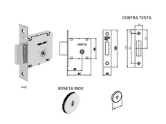 FECHADURA 3F AUXILIAR PAR 440 Q BROCA 40 TETRA PRETA