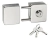 FECHADURA SOPRANO VIDRO SOBREPOR VP 522 VV 2 PINOSO 03009005890