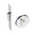FECHADURA PADO TRAVA 725 40MM 669 IX CROMADA CILINDRO