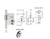 FECHADURA 3F AUXILIAR 4140/50 40MM CILINDRO REDONDA CROMADO - comprar online
