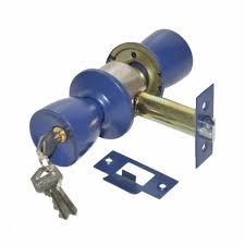 FECHADURA SOPRANO TUBULAR AZUL 90MM 03009035524