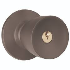 FECHADURA SOPRANO TUBULAR MARROM 90MM 03009035523