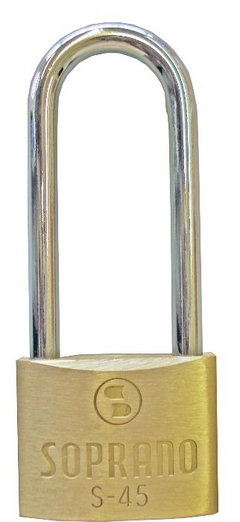 CADEADO SOPRANO 45MM HASTE LONGA 03009002670