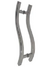 PUXADOR 7008 TUBULAR QUADRADO S 800MM FOSCO 19X800 ANDRADE