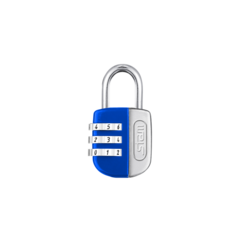 CADEADO STAM 25MM SEM SEGREDO AZUL