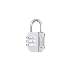 CADEADO STAM 25MM SEM SEGREDO BRANCO
