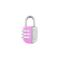 CADEADO STAM 20MM SEM SEGREDO ROSA