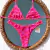Biquíni de Cortininha Liso Estampado com Calcinha Asa Delta Zebra Cor de Rosa - comprar online