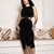 VESTIDO LIZ COM DETALHES DE FENDA E ARGOLA | 1061 na internet