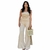 CONJUNTO CANELADO CROPPED E CALÇA PANTALONA | 2011 - comprar online