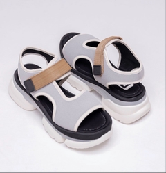 Sandalia Marquesa Gris DONNE - comprar online