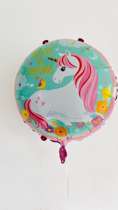 Globo Unicornio Pastel