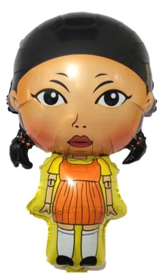 Globo Muñeca Juego del Calamar