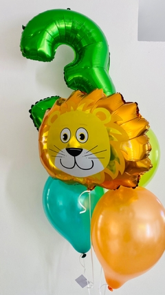 Globo Leon muñeco